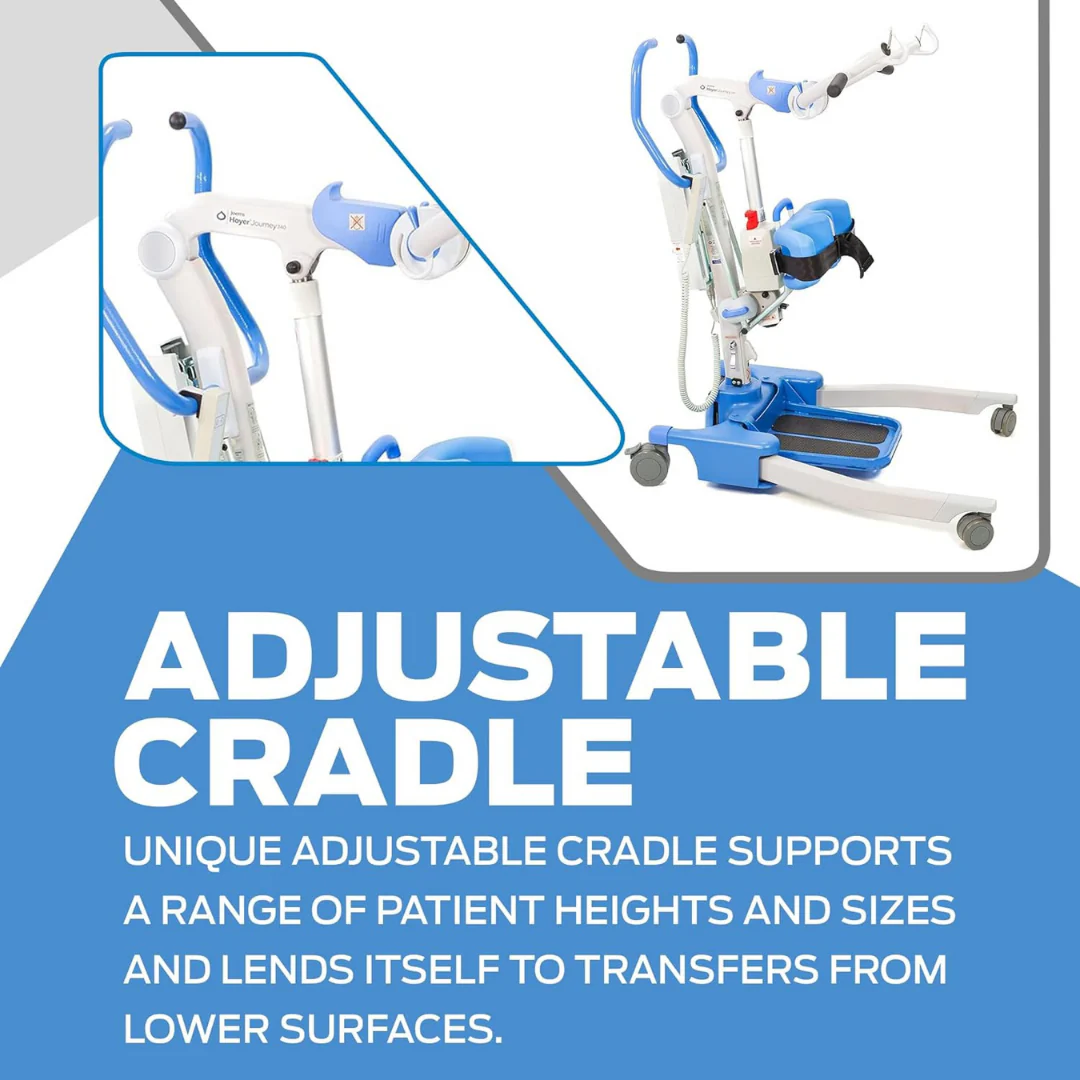 Joerns Hoyer Journey® Sit-To-Stand Folding Electric Patient Lift - Image 11