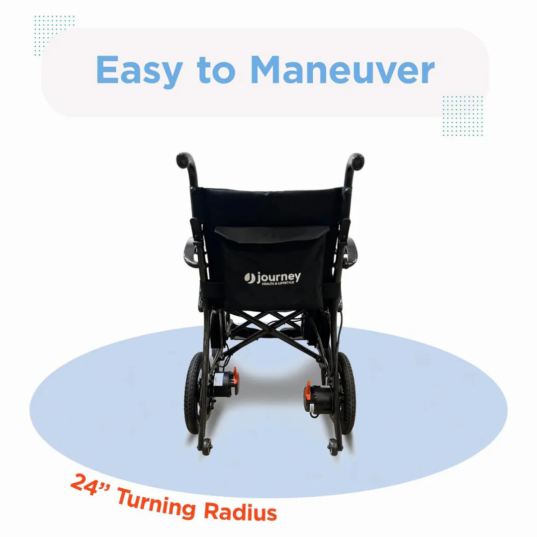 Journey Air Elite Folding Carbon Fiber Powerchair - Only 29 lbs - Image 15