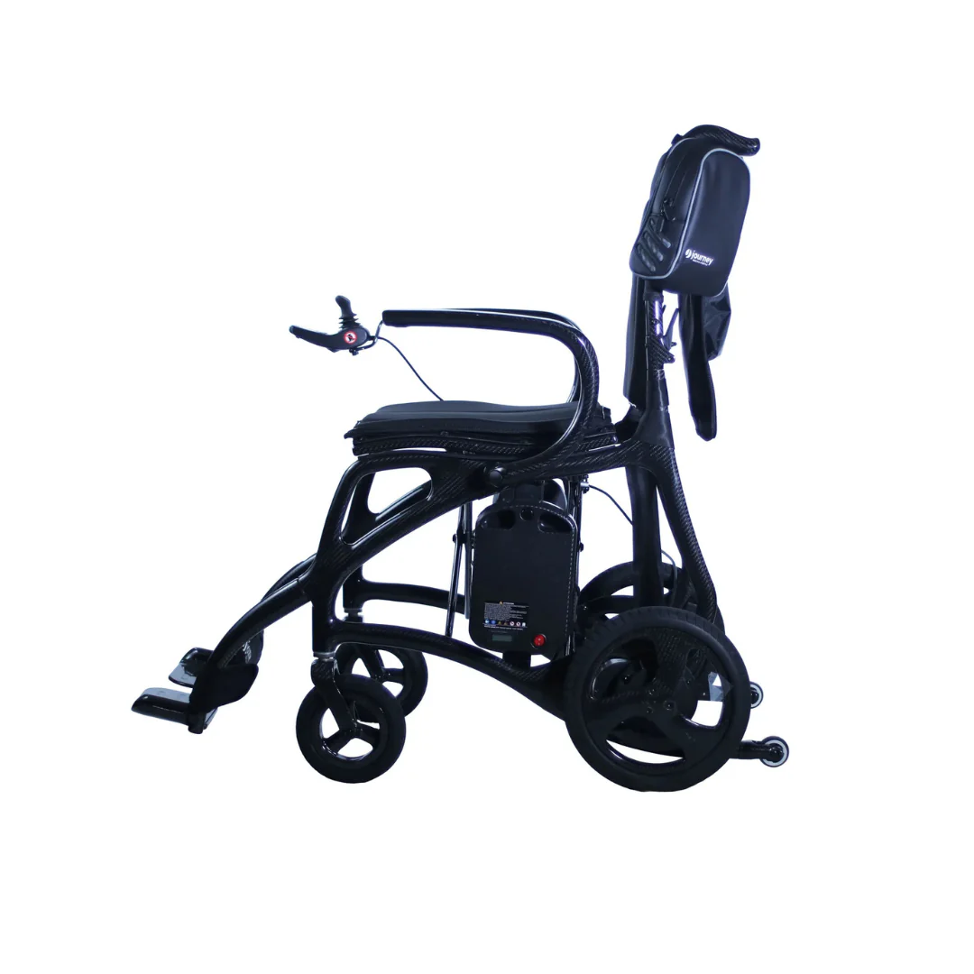 Journey Air Elite Max Ultralite Carbon Fiber Travel Powerchair - Image 14