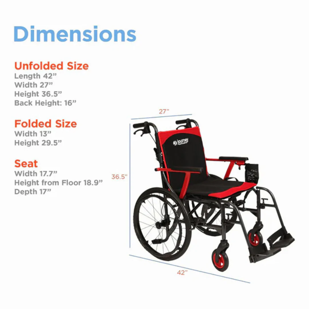 Journey So Lite® C2 Ultra Lightweight Wheelchair - Image 8