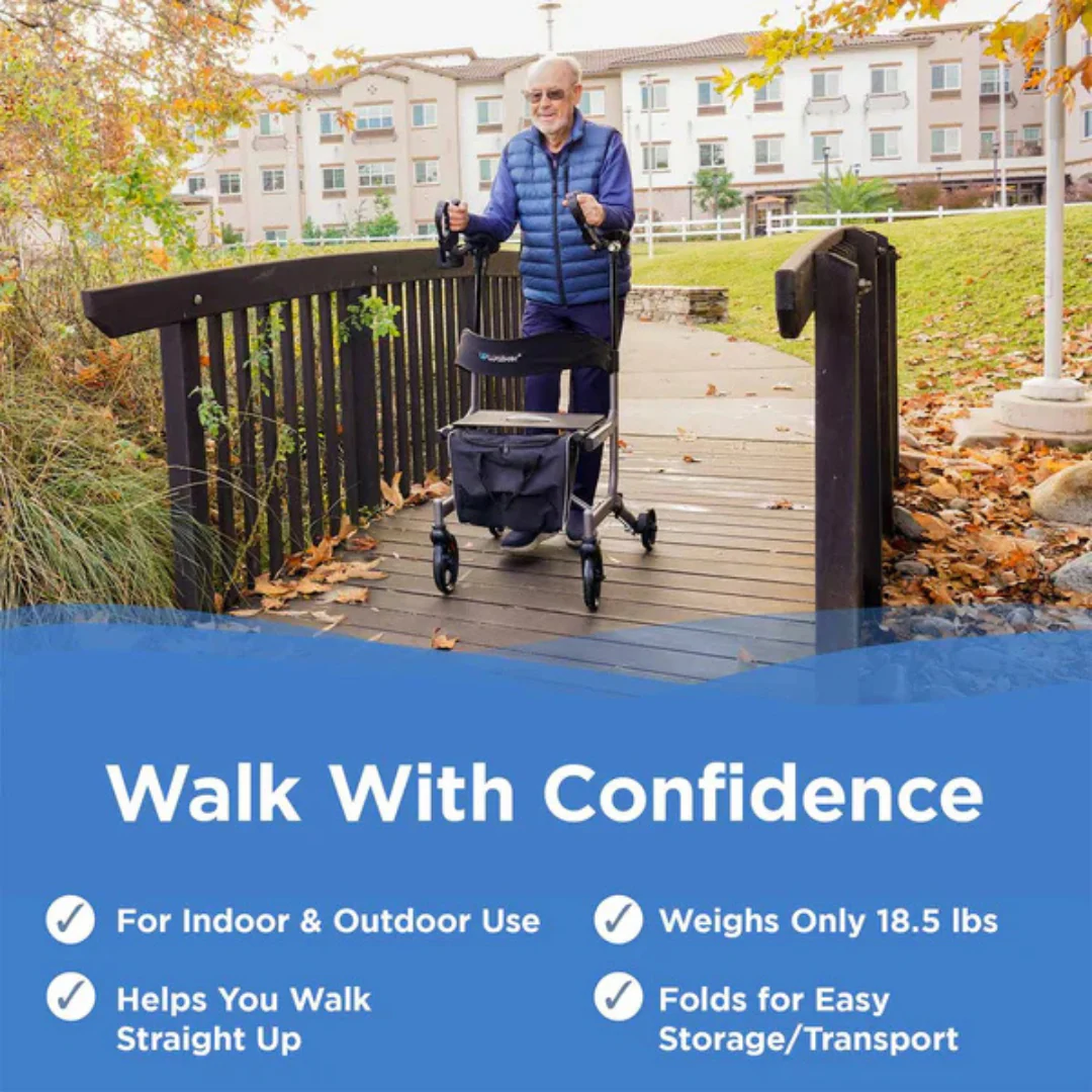 Journey UPWalker® Original Upright Rolling Walker Rollator - Image 6