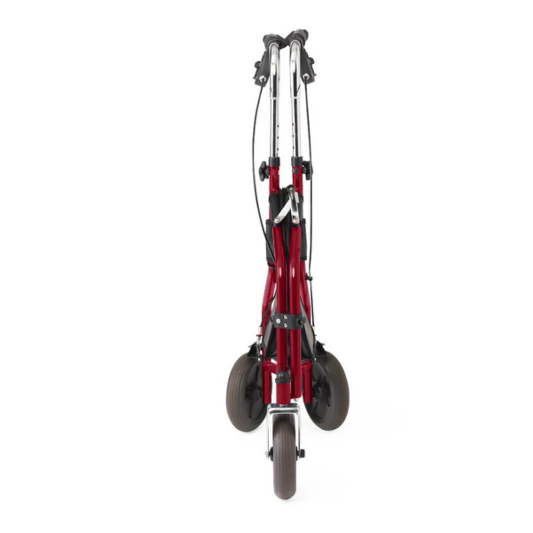 Medline 3-Wheel Steel Rollators - Lightweight and Folding - Image 9