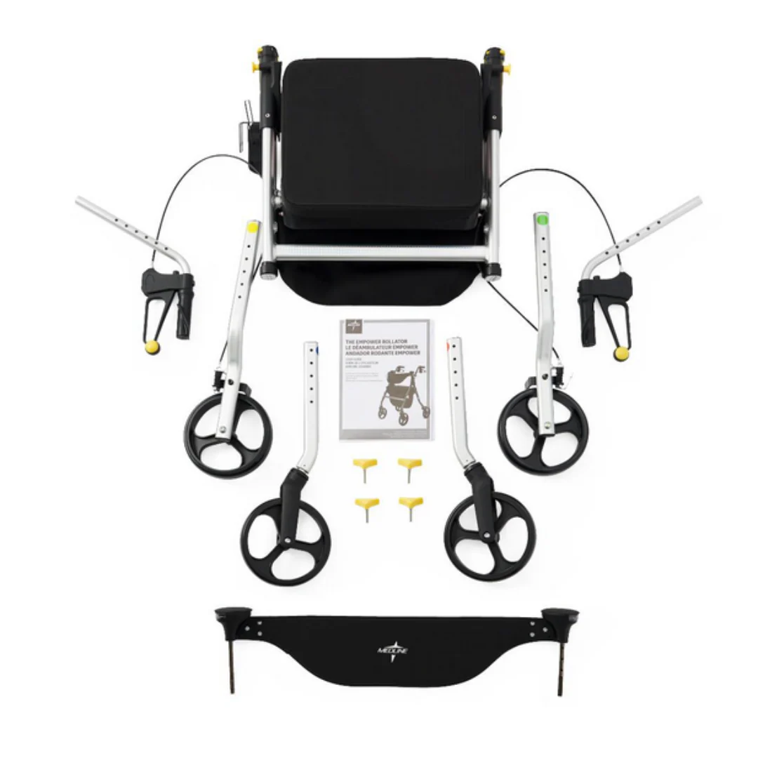 Medline Empower Rollators - Premium Comfort Walkers - Image 7