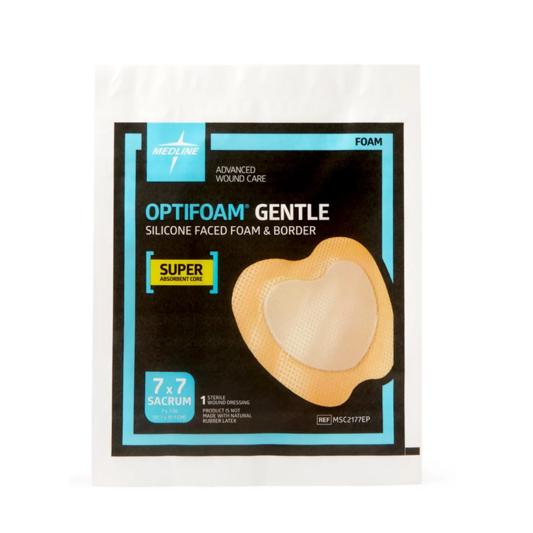 Medline Optifoam Gentle SA Silicone-Faced Foam Wound Dressings - Image 11
