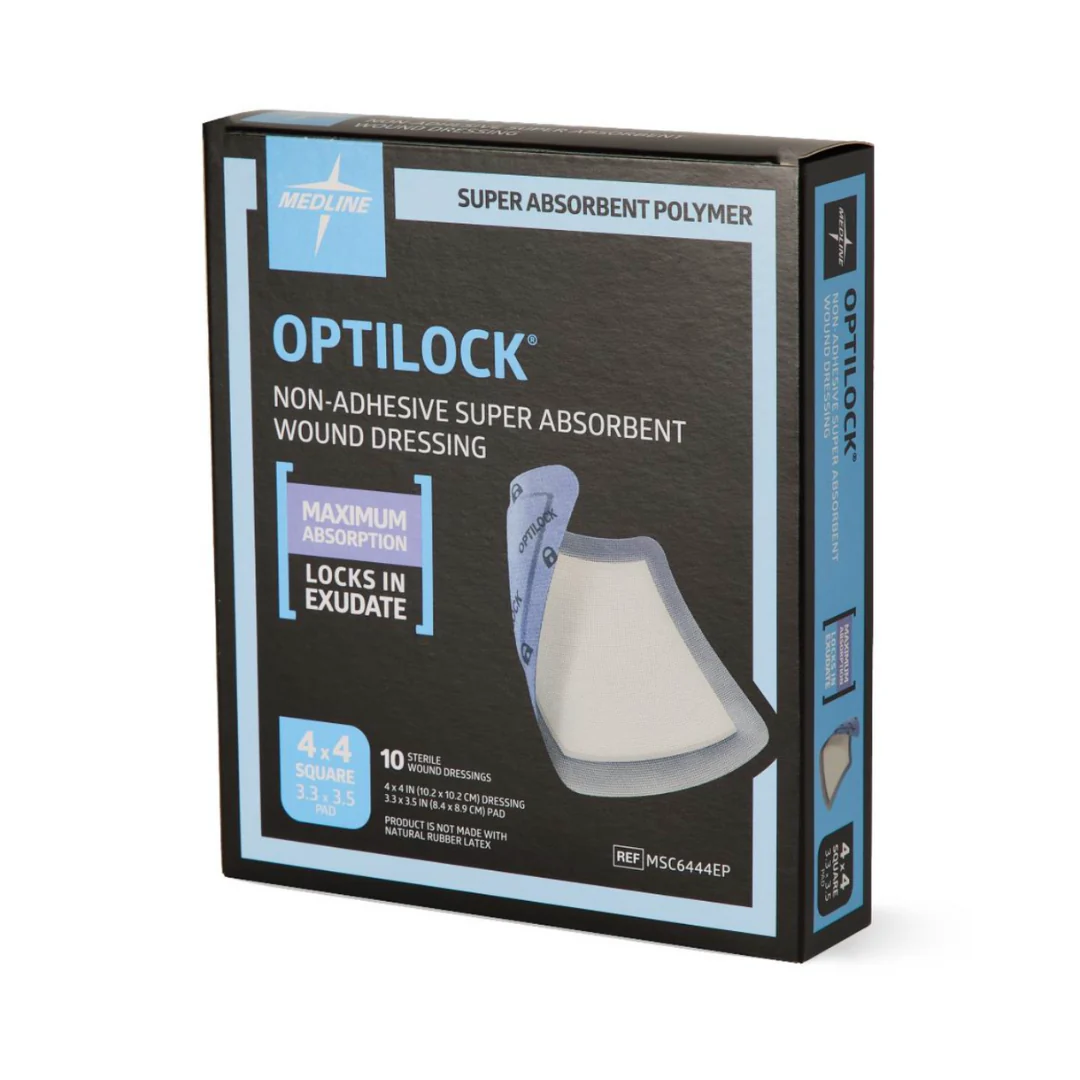 Medline OptiLock Nonadhesive Super Absorbent Wound Dressings - Image 4