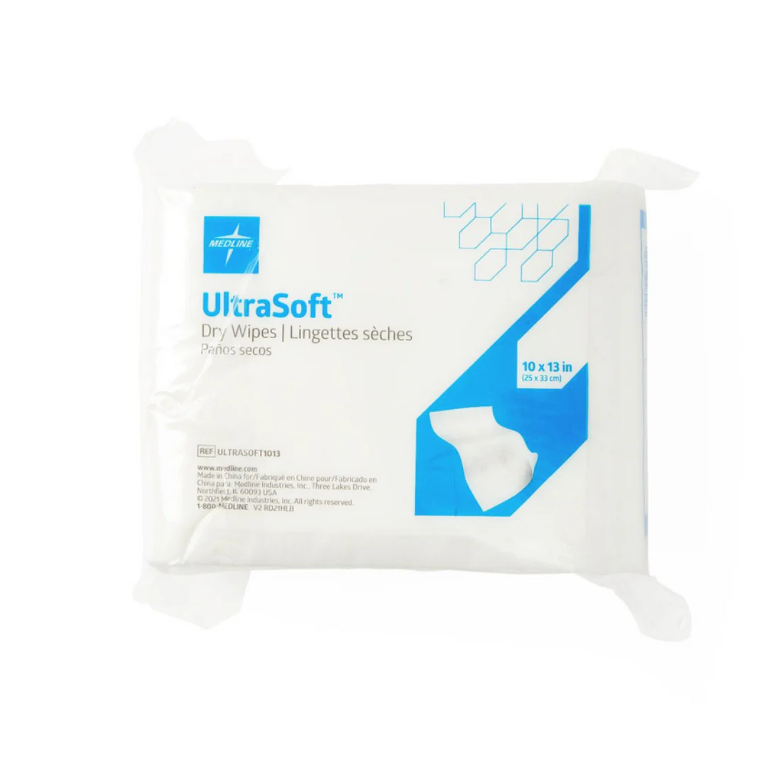 Medline Ultrasoft Disposable Dry Cleansing Cloths - Image 8