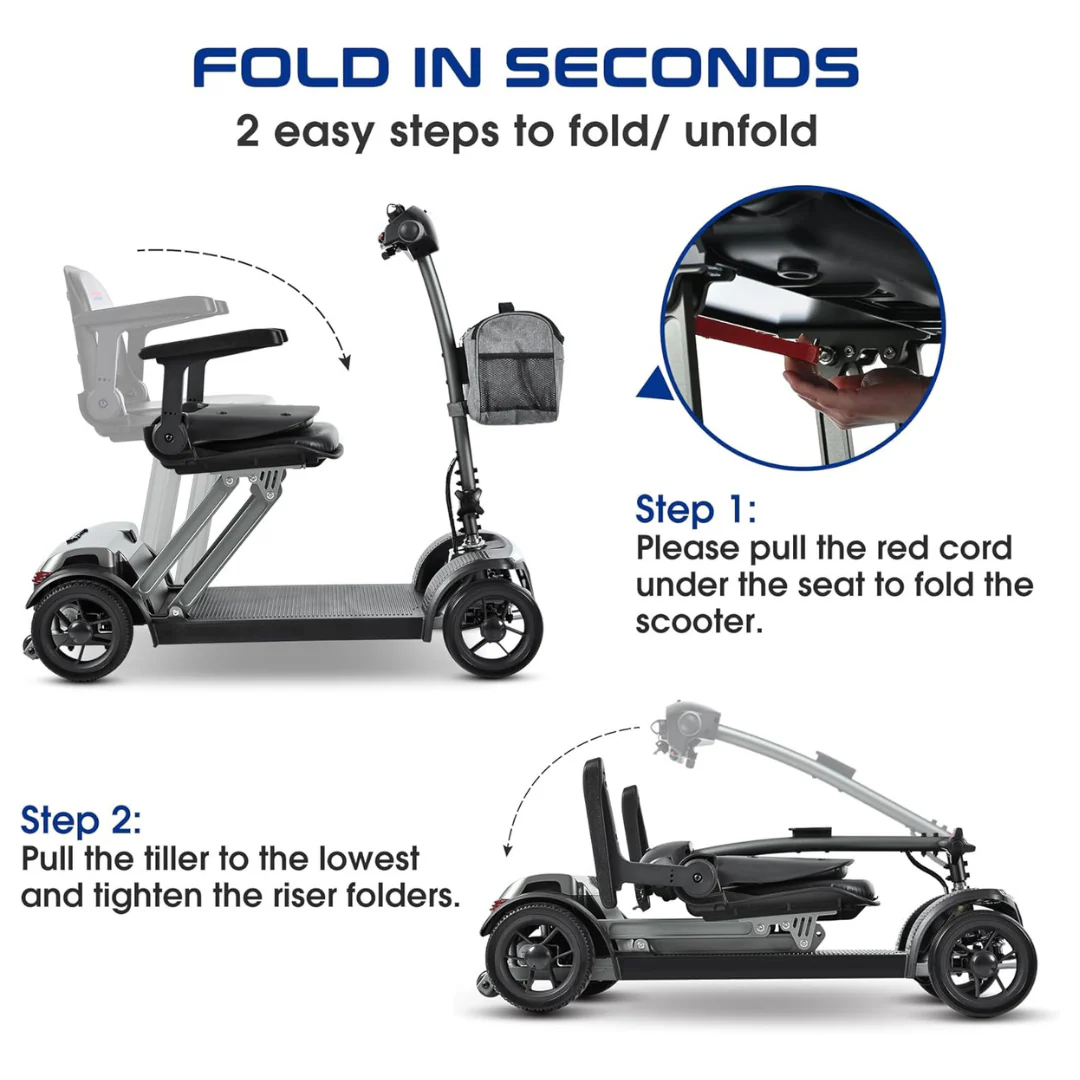 Metro Mobility Air Traveller Ultralite Scooter - Image 14