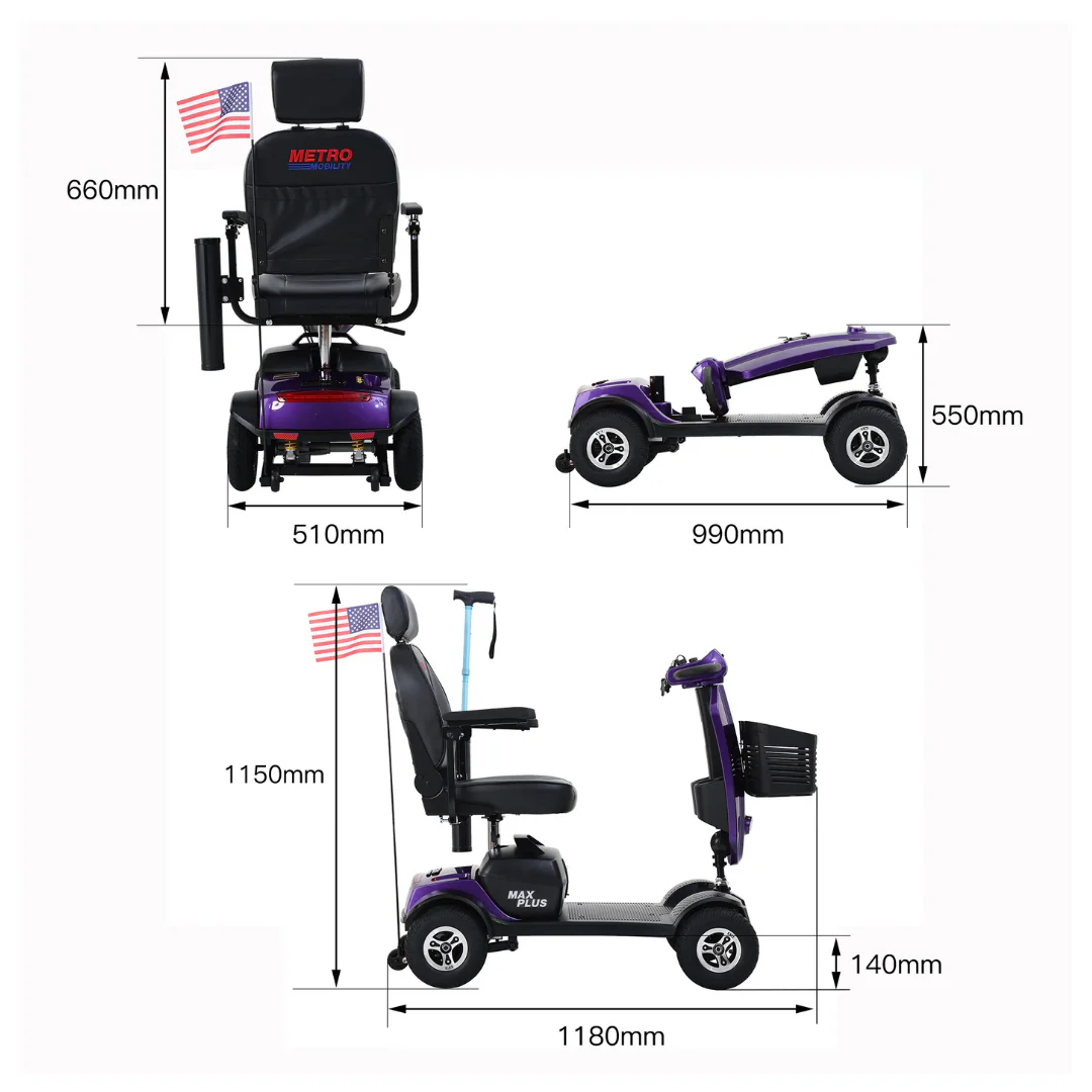 Metro Mobility MAX Plus Scooter - Image 9