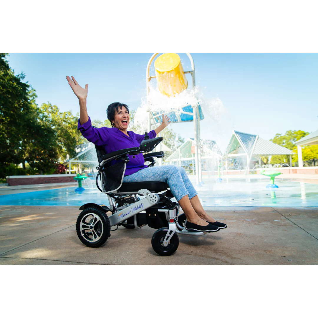 Miracle Mobility Platinum 8000 Bariatric Portable Powerchair - Image 7
