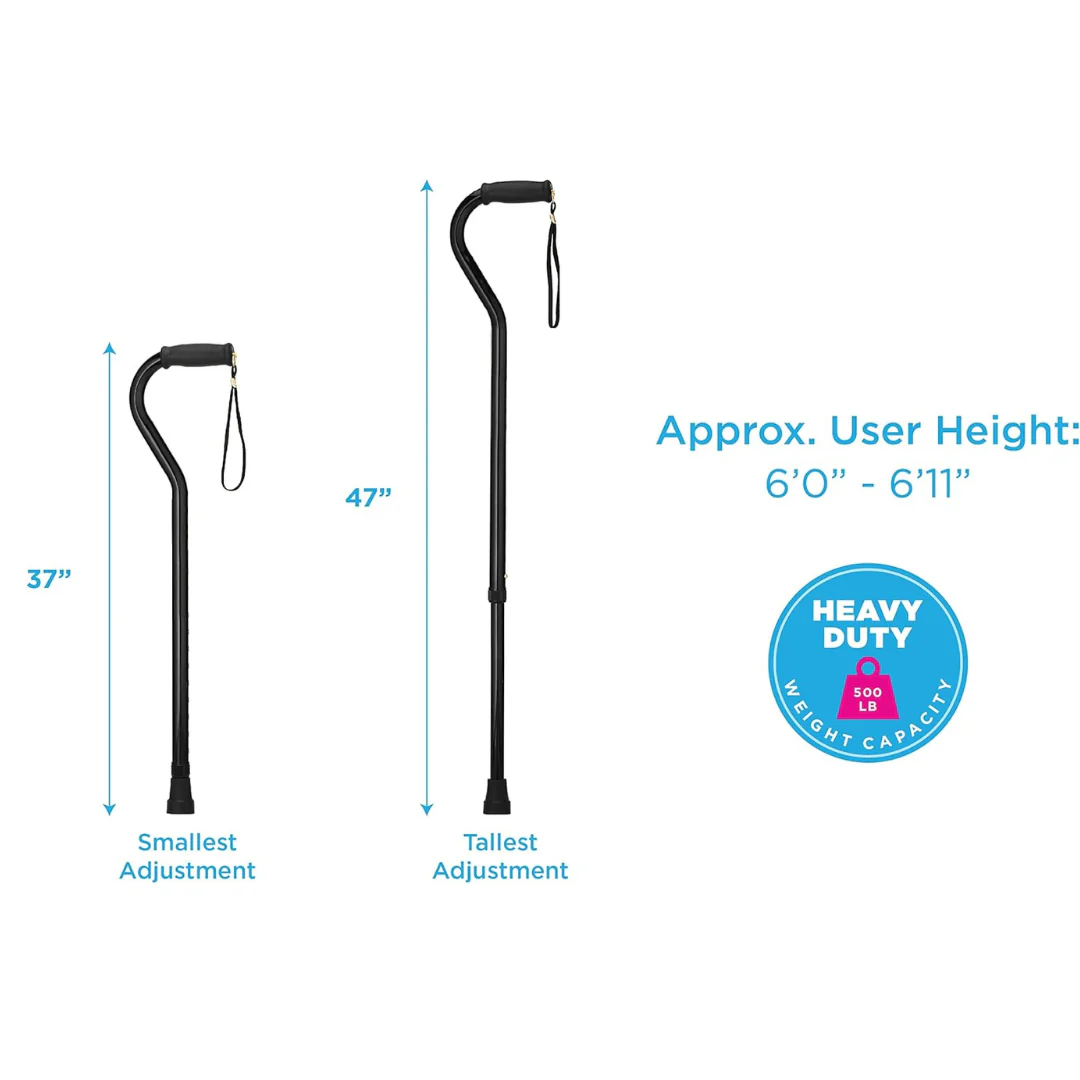 Nova 1077 Extra Tall HD Bariatric Walking Cane - Image 5