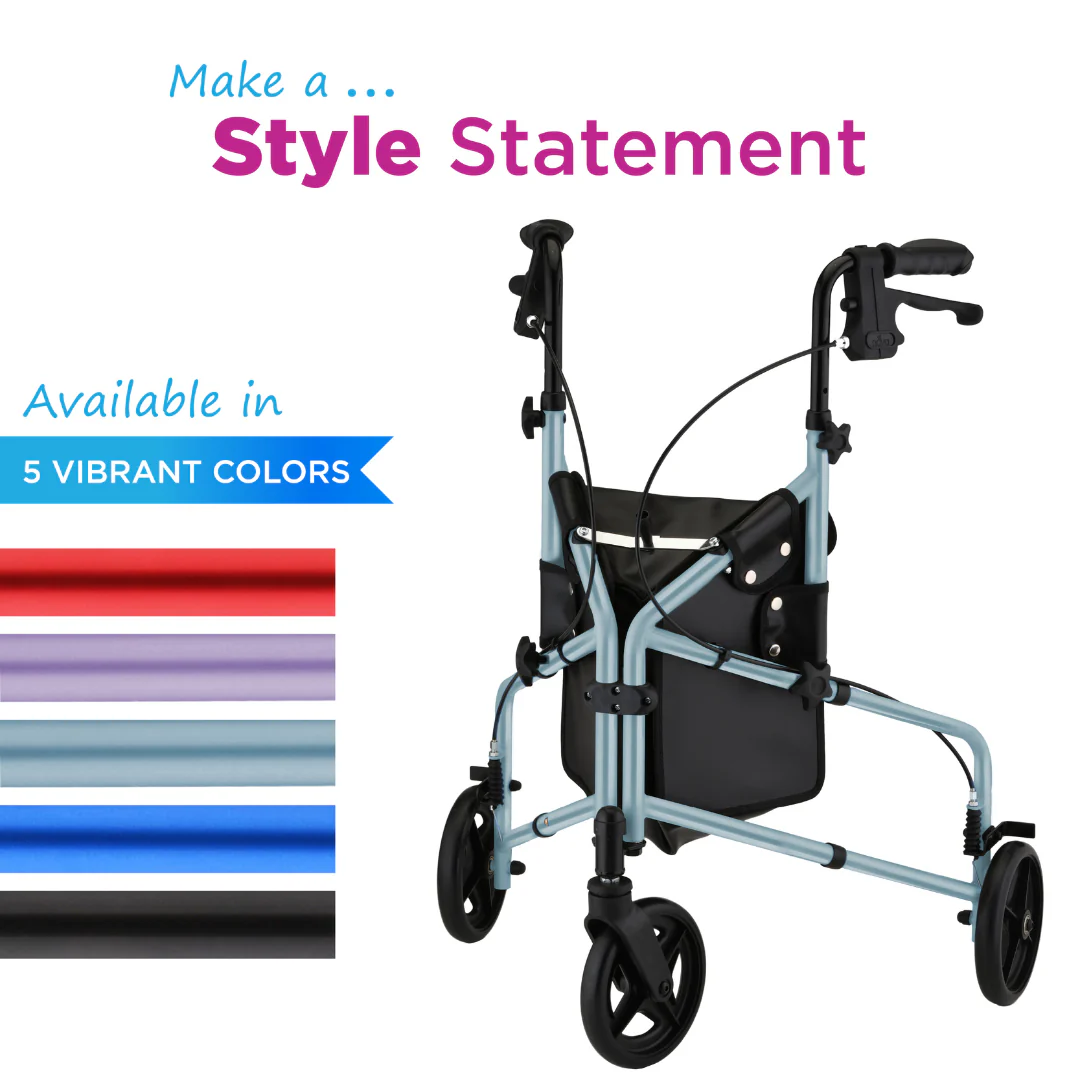 Nova Active Lightweight 3-Wheel Rollator - Image 7