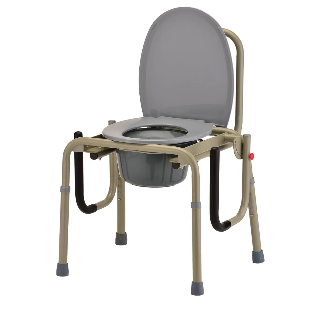 Nova Drop Arm 3-In-1 Commode - Stand Alone or Over Toilet - Image 10