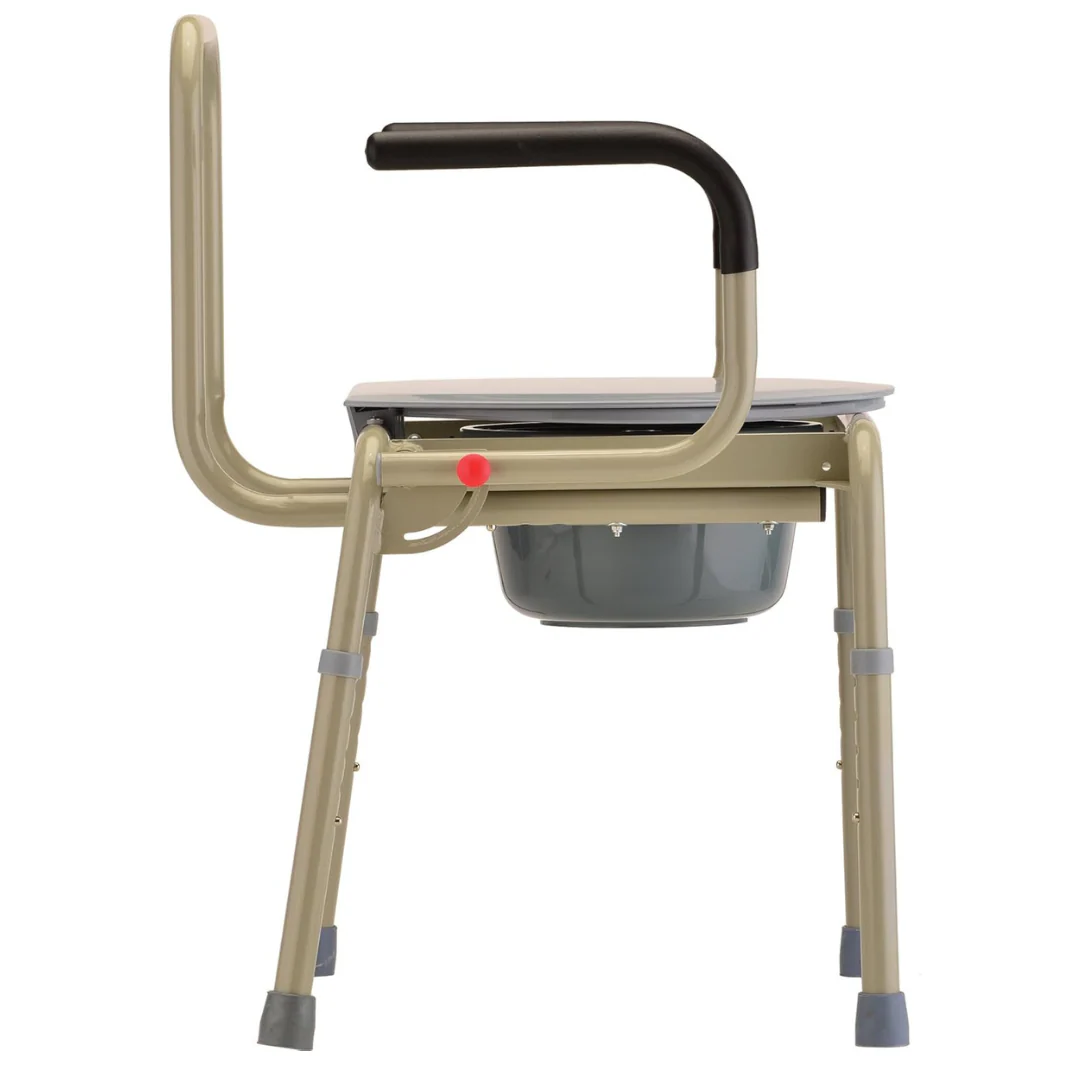 Nova Drop Arm 3-In-1 Commode - Stand Alone or Over Toilet - Image 5