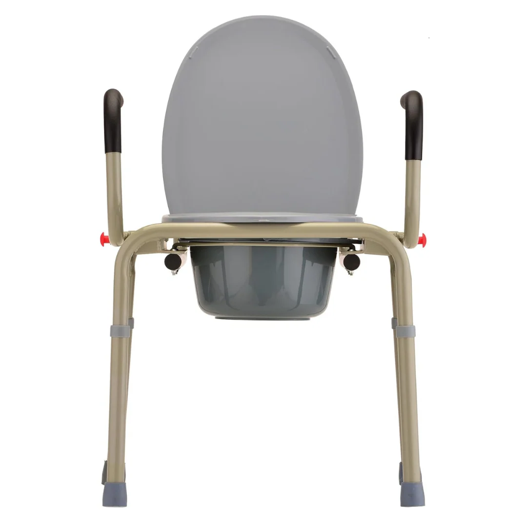 Nova Drop Arm 3-In-1 Commode - Stand Alone or Over Toilet - Image 7