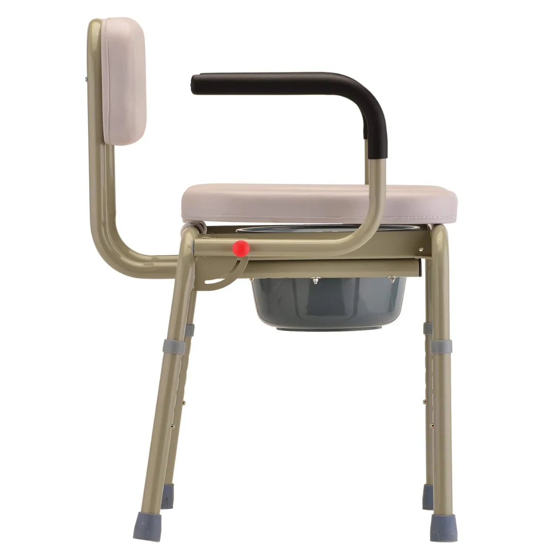 Nova Medical Drop Arm Commode with Padded Seat - Open Box - Image 13