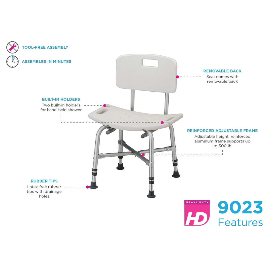 Nova Medical Heavy Duty Bariatric Shower Chairs - Image 3