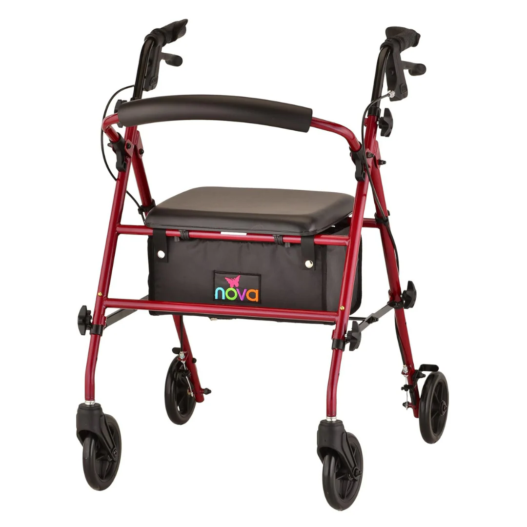 Nova Medical Journey Steel Lightweight Folding Rollator - Image 9
