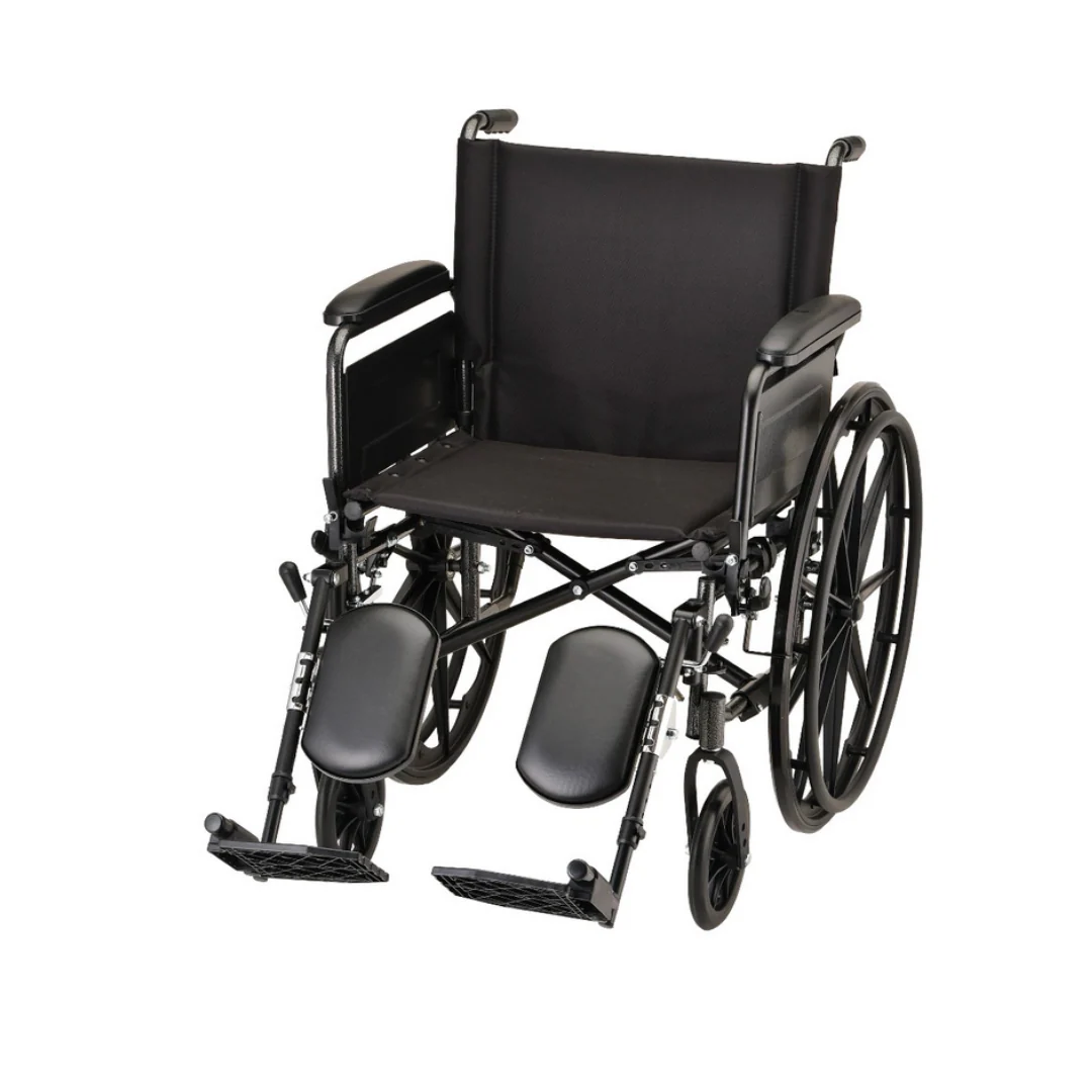 Nova Medical Lightweight Portable Wheelchair with Flip-Back Arms - Open Box - Image 15