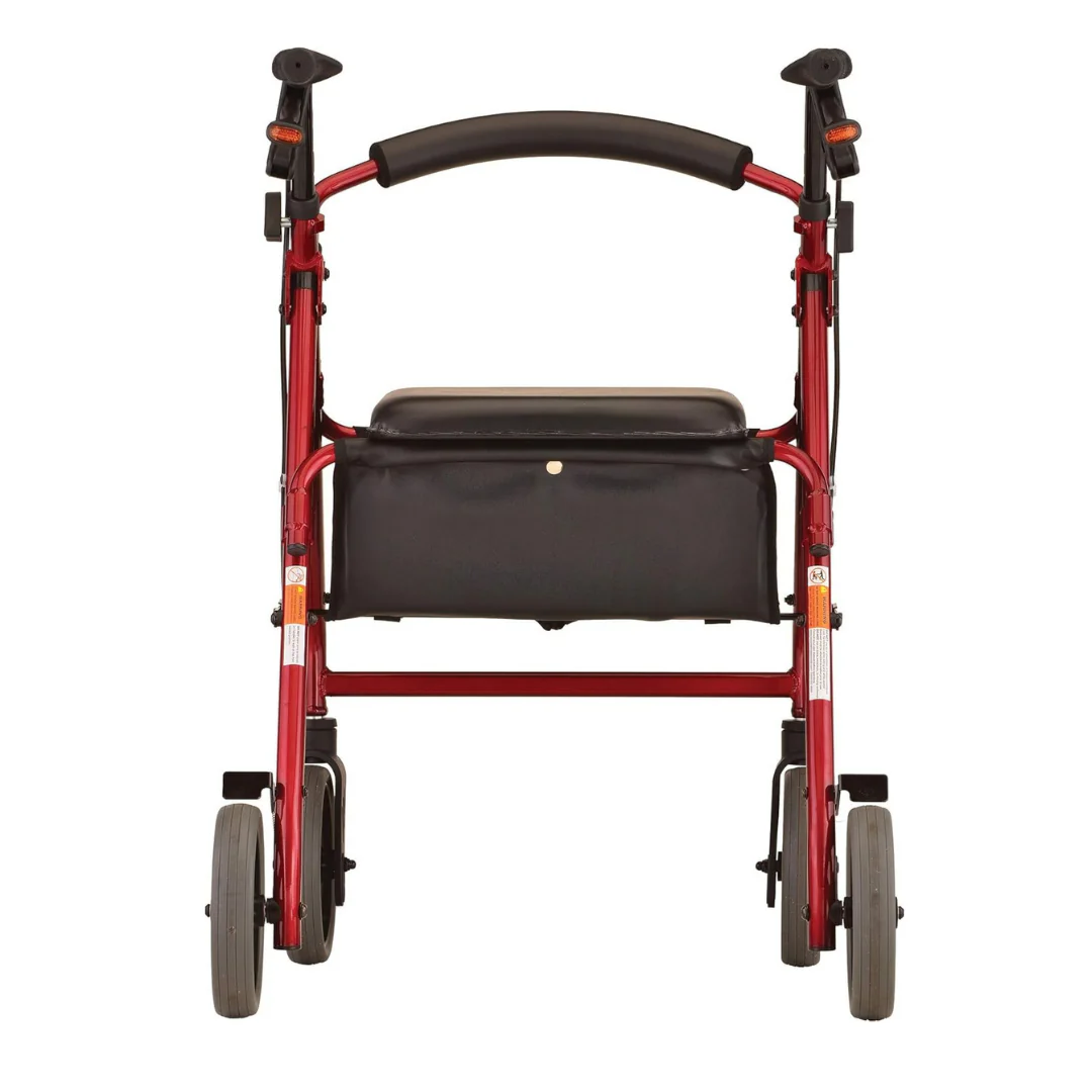 Nova Medical Zoom Rollator Rolling Walker - 4 Size Options - Image 5