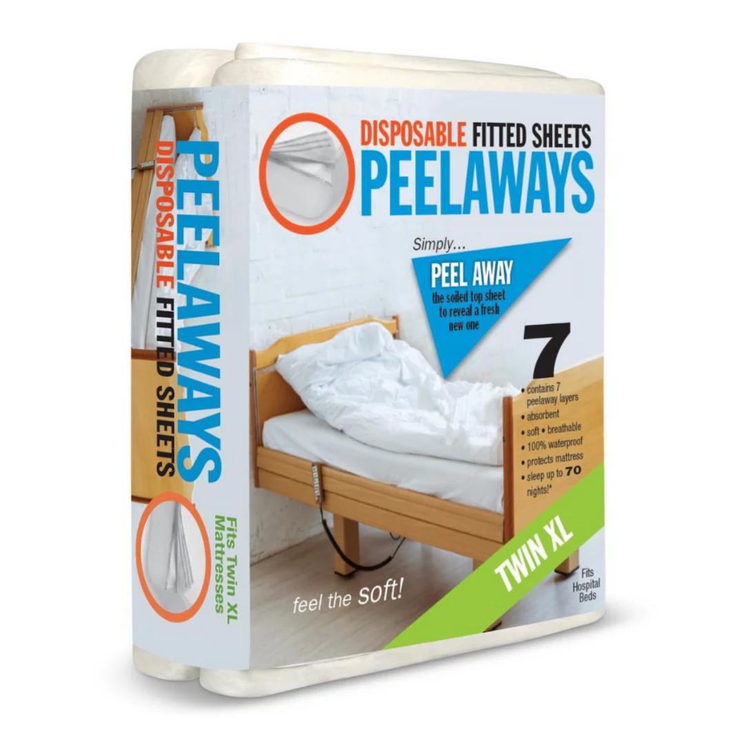 Peelaways Multi-Layer Disposable & Waterproof Fitted Sheets - Image 19