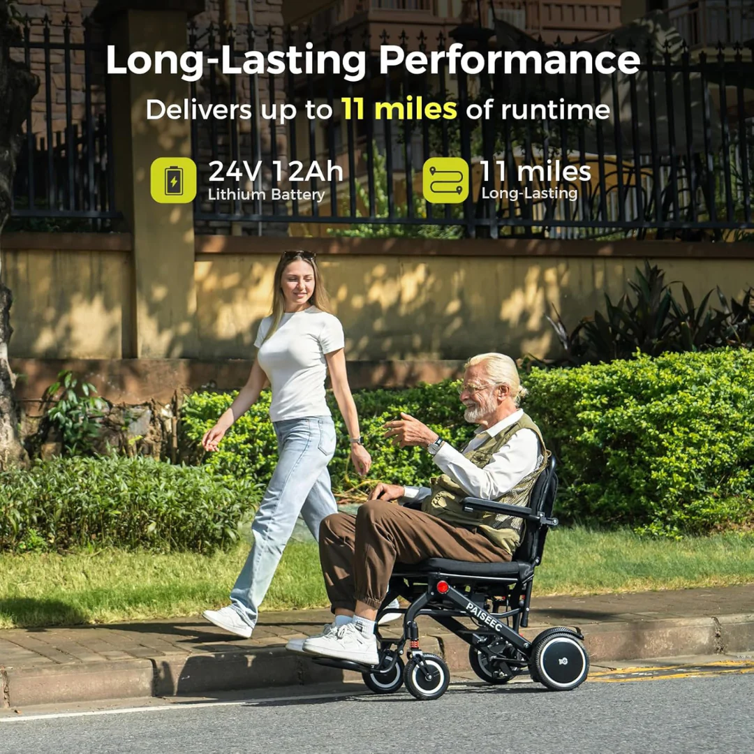 Piaseec Q3 Ultra Lightweight Electric Wheelchair - Image 15