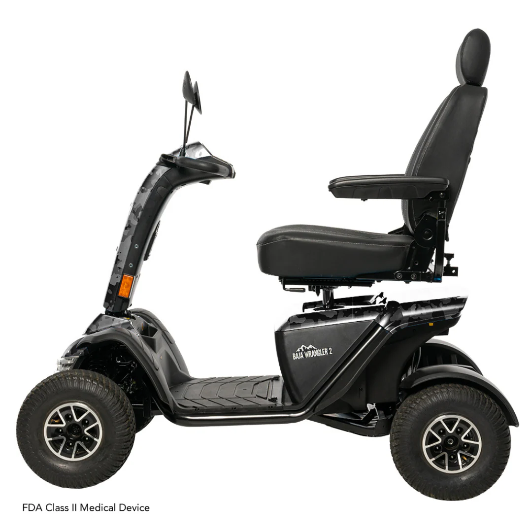 Pride Baja® Wrangler® 2 Heavy Duty Outdoor Scooter with Canopy - Image 20