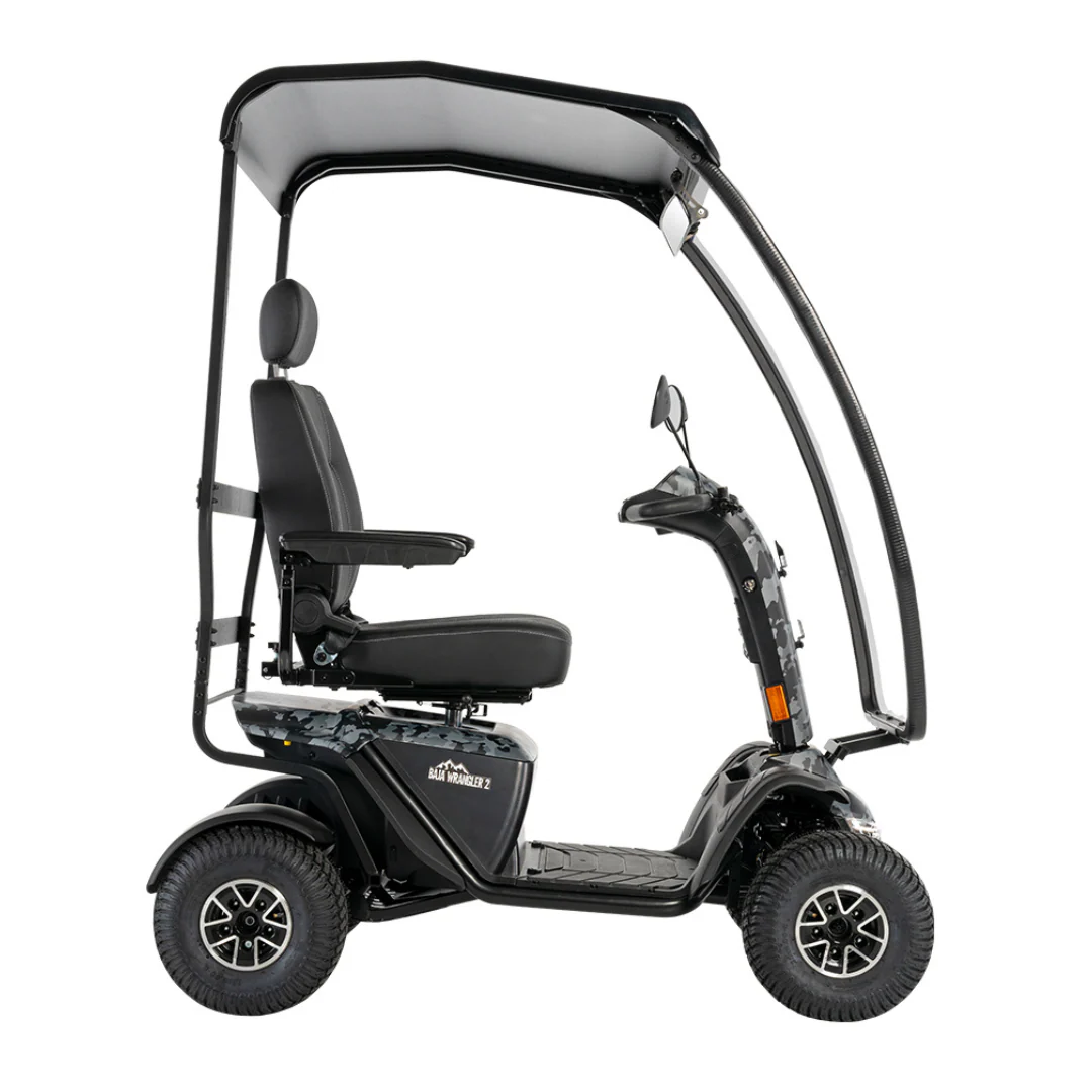 Pride Baja® Wrangler® 2 Heavy Duty Outdoor Scooter with Canopy - Image 4