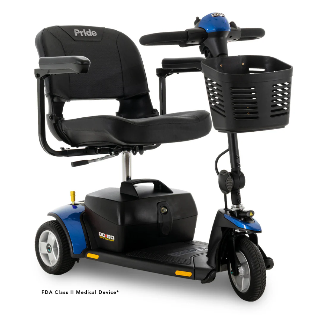 Pride Mobility Go Go® Elite Traveller 3-Wheel Mobility Scooter - Image 7
