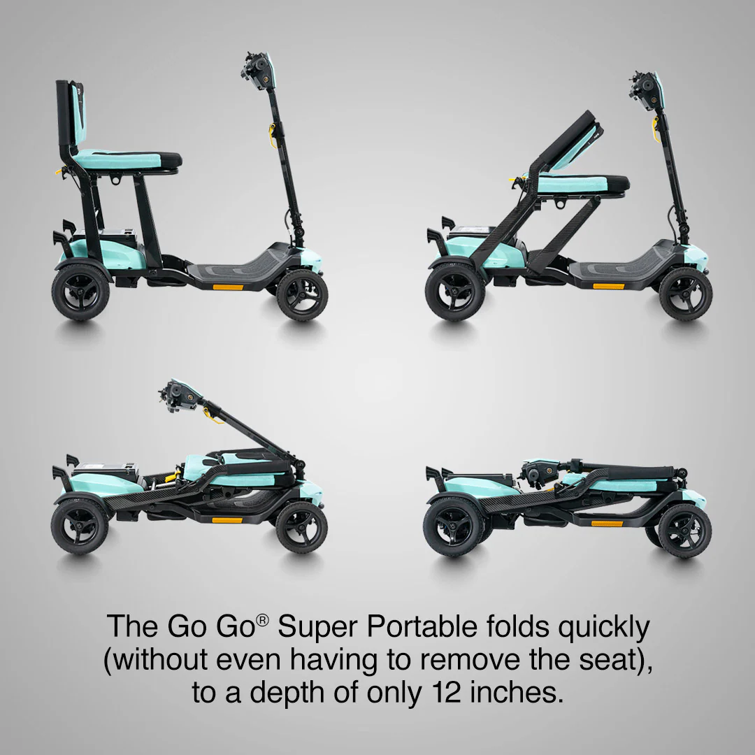 Pride Mobility Go Go® Super Portable Mobility Scooter - Image 10