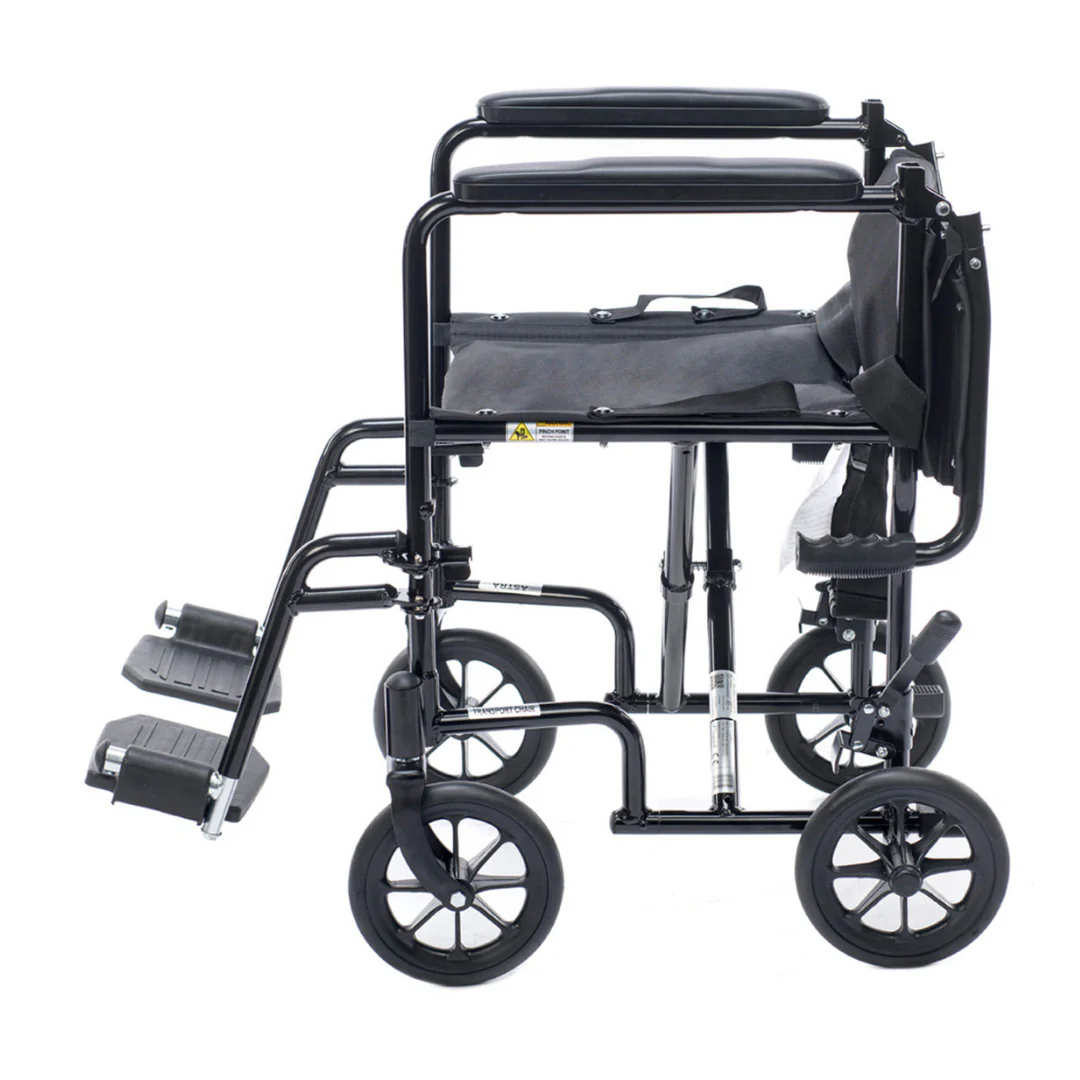 Proactive Medical Astra Aluminum Transport Chair - Image 6