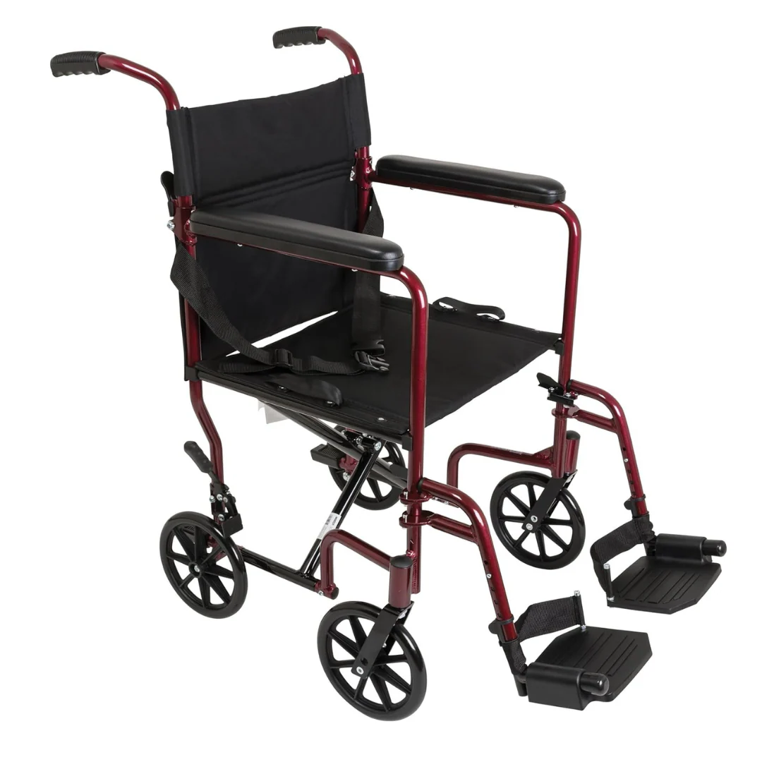 ProBasics Aluminum Lightweight Transport Chair - Image 6