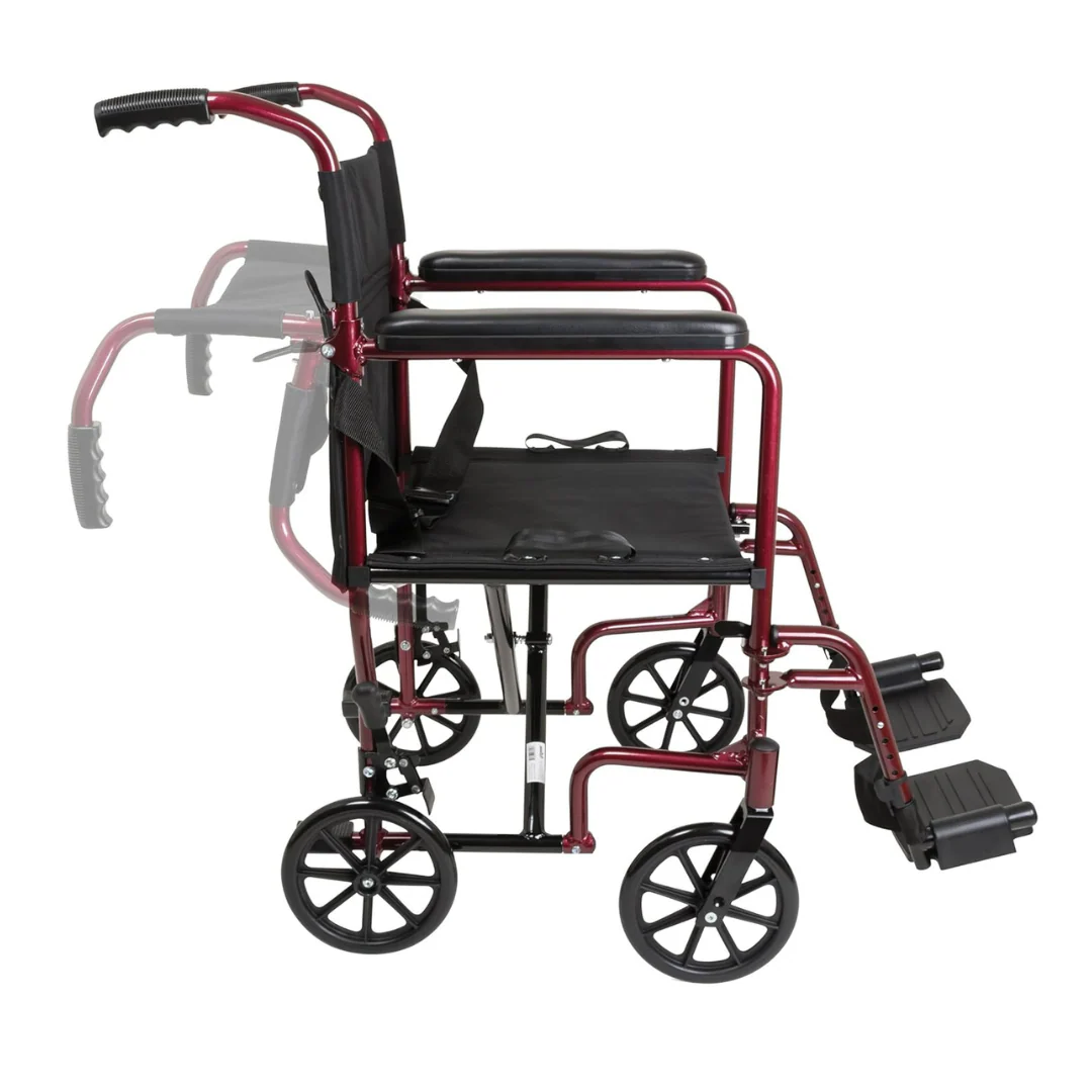 ProBasics Aluminum Lightweight Transport Chair - Image 7
