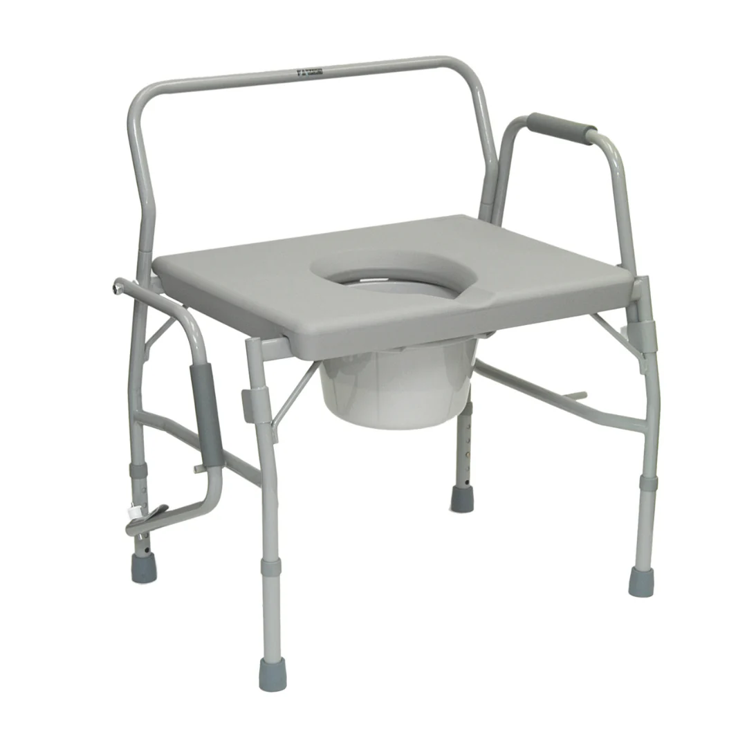 ProBasics Bedside Bariatric Drop-Arm Commode