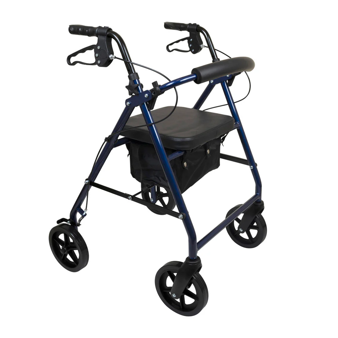 ProBasics Deluxe Lightweight Aluminum Rollator with 8" Wheels - Image 3