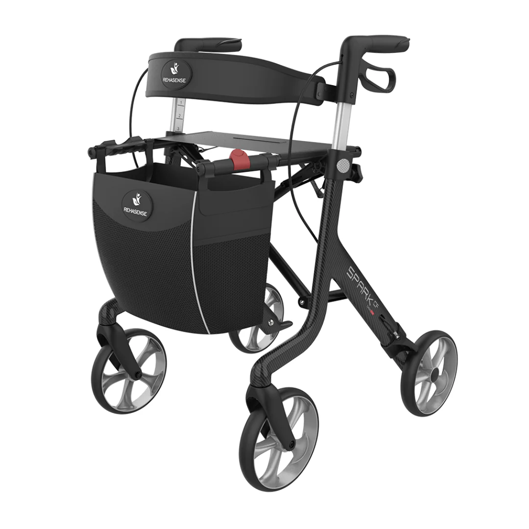 Rehasense Spark CF Carbon Fiber Ultralight Rollator - Image 8