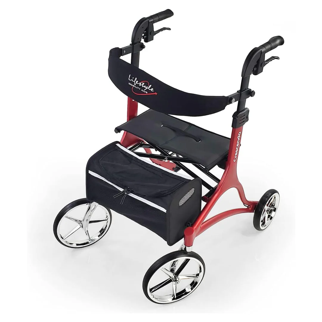 Rhythm Crescendo Folding Rollator - Euro Style - Lightweight - Image 7