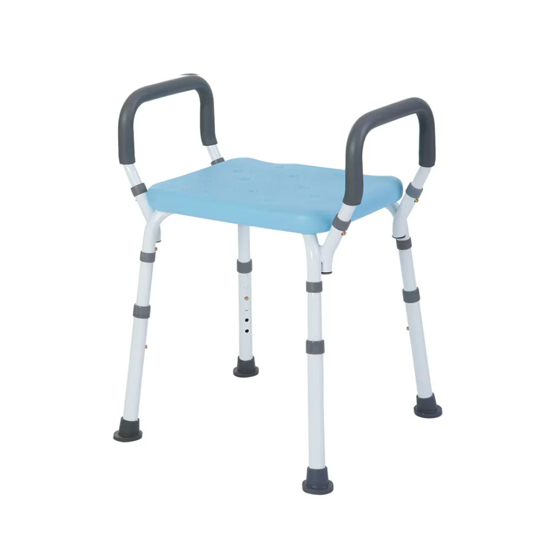 Rhythm Premium Shower Bench/Chair with Removable Padded Arms - Image 3