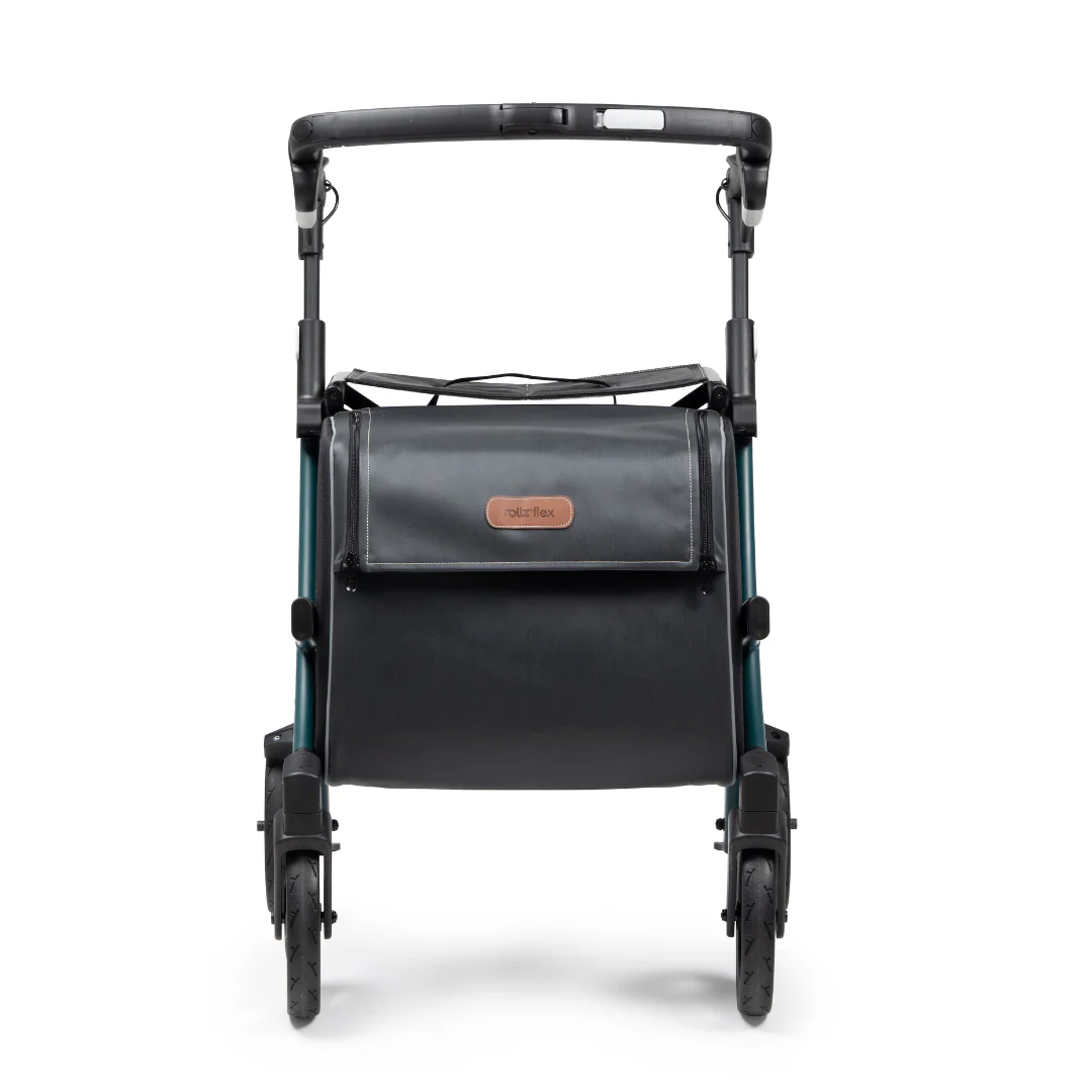 Rollz FLEX 2 Lightweight Rollator Walker with XL Storage Bag & Seat - Open Box - Image 17