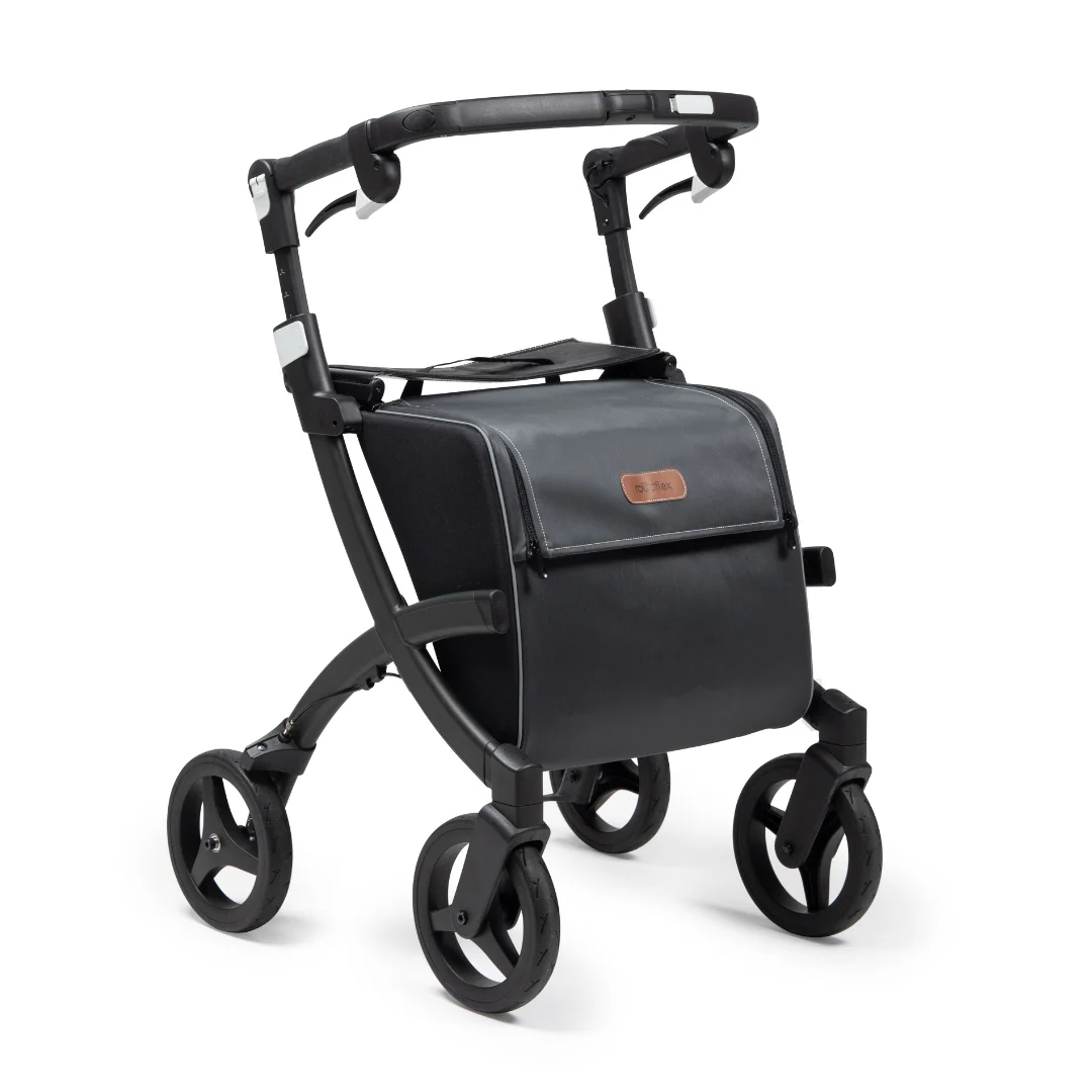 Rollz FLEX 2 Lightweight Rollator Walker with XL Storage Bag & Seat - Open Box - Image 18