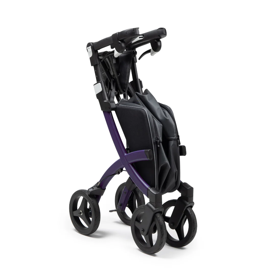 Rollz FLEX 2 Lightweight Rollator Walker with XL Storage Bag & Seat - Open Box - Image 24