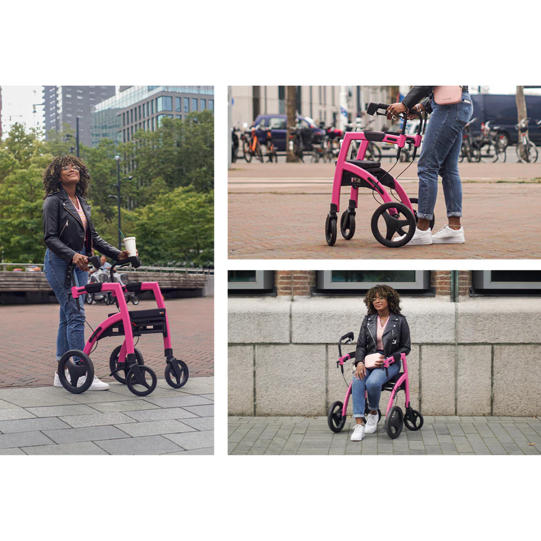 Rollz Motion 2-in-1 Rollator Walker and Wheelchair - Image 26