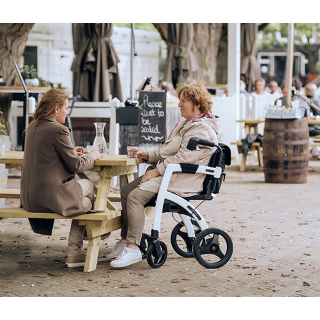 Rollz Motion 2-in-1 Rollator Walker and Wheelchair - Image 4