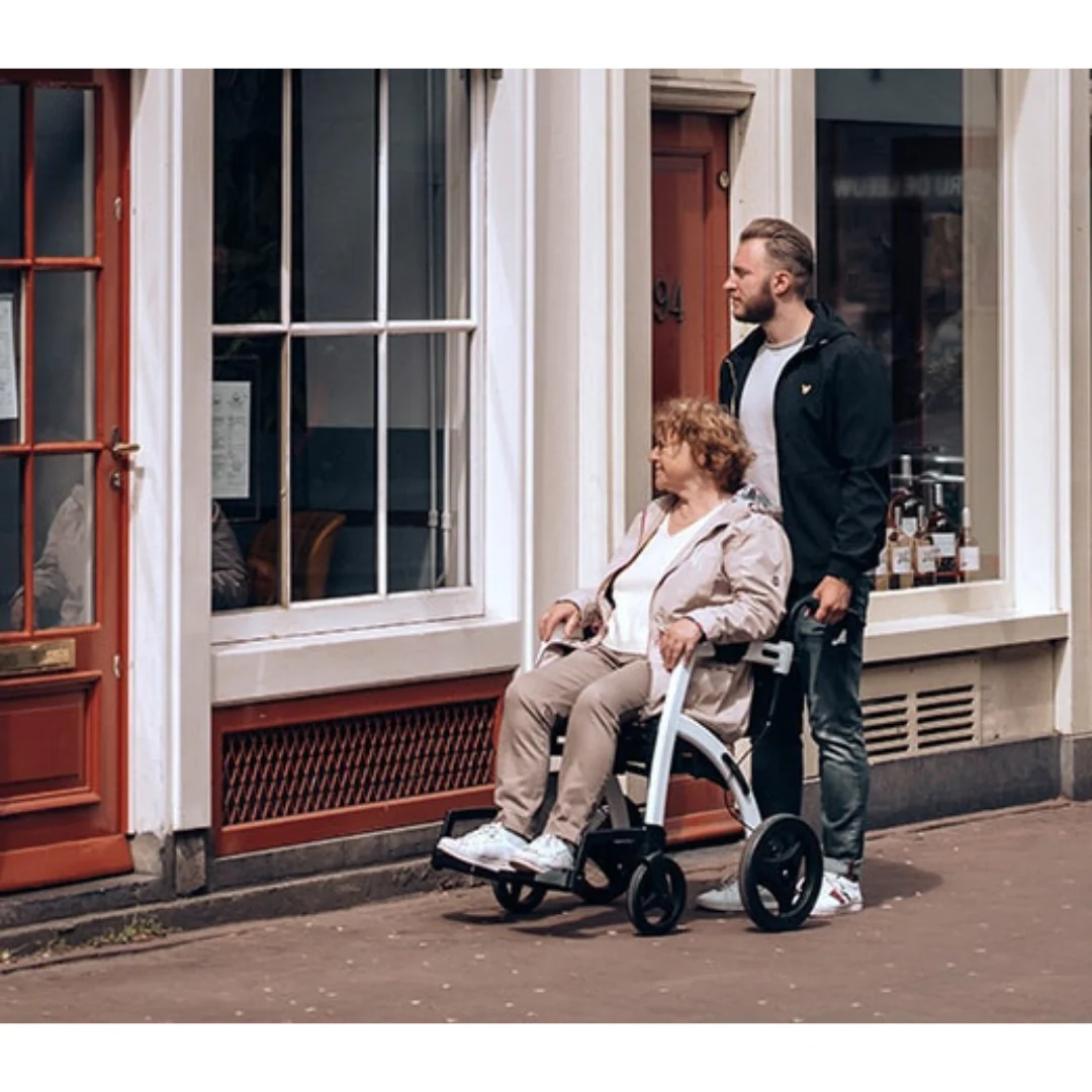 Rollz Motion 2-in-1 Rollator Walker and Wheelchair - Image 7