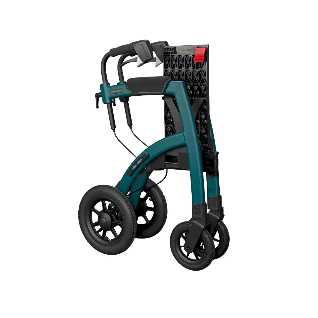 Rollz Motion Performance All-Terrain 2-In-1 Rollator Transport Chair - Image 12