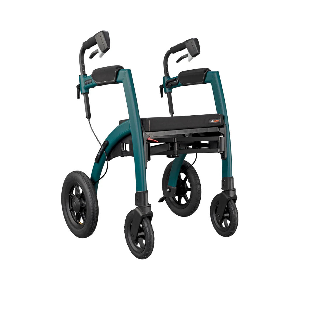 Rollz Motion Performance All-Terrain 2-In-1 Rollator Transport Chair - Image 3