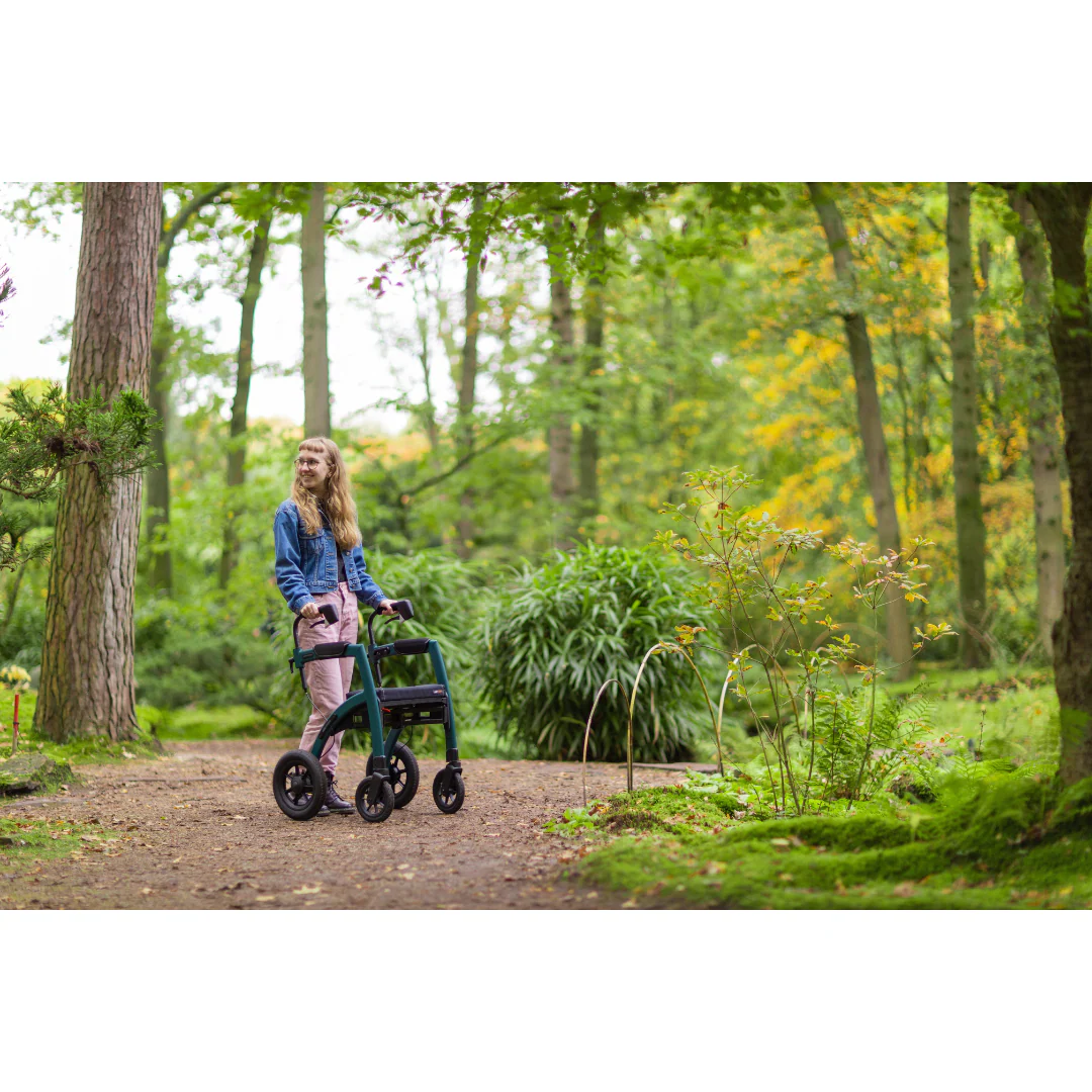 Rollz Motion Performance All-Terrain 2-In-1 Rollator Transport Chair - Image 6