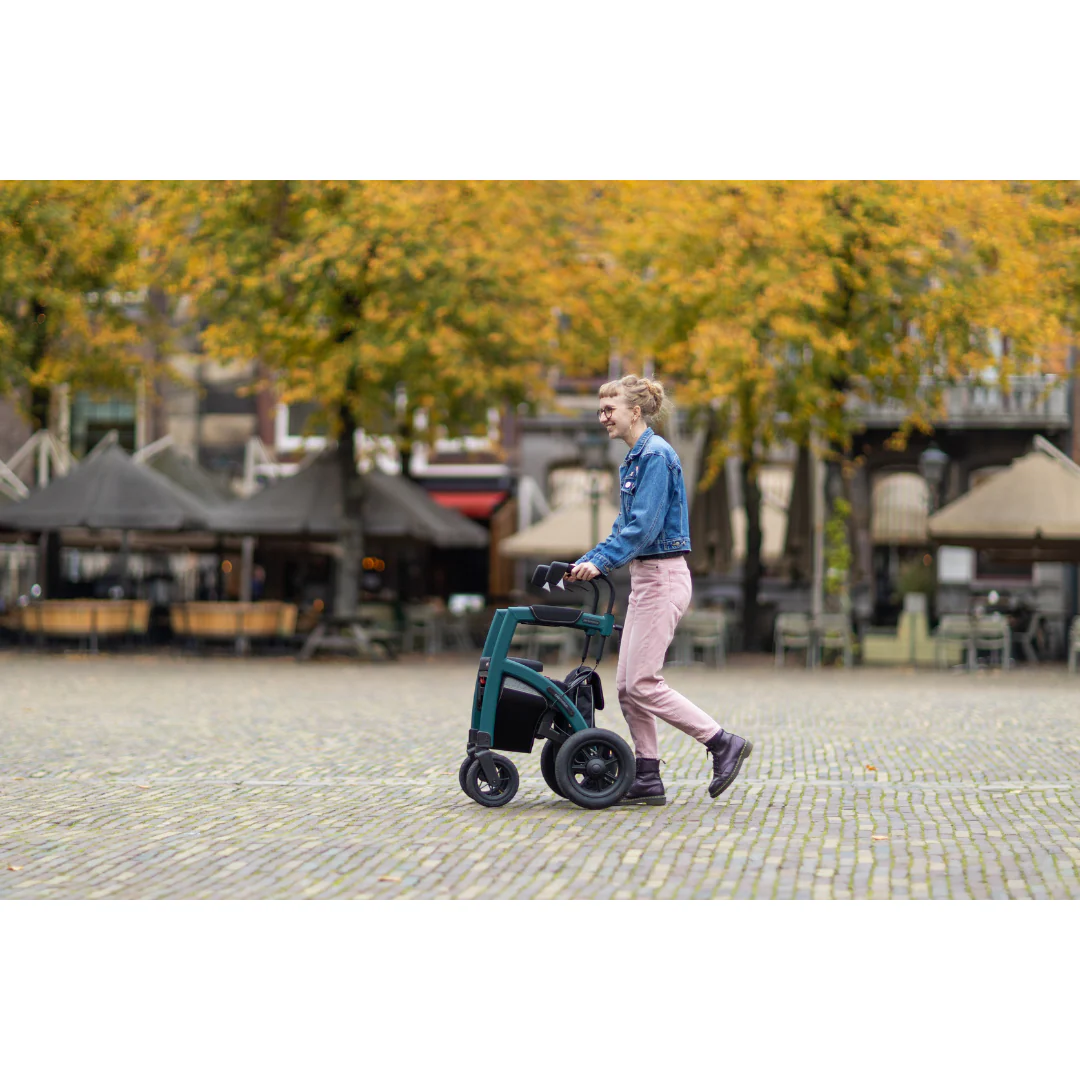 Rollz Motion Performance All-Terrain 2-In-1 Rollator Transport Chair - Image 8
