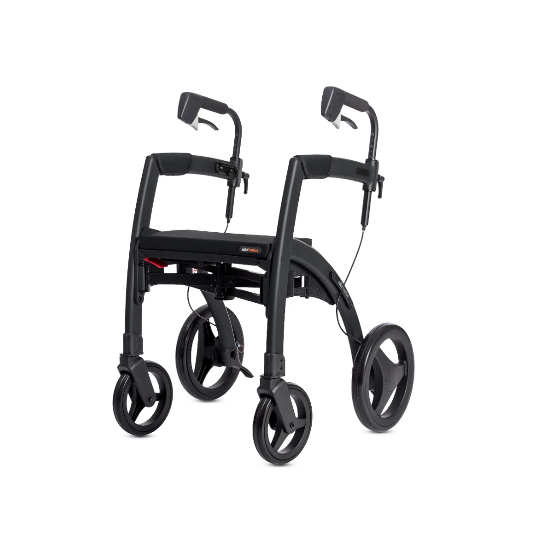 Rollz Motion Rhythm 2-in-1 Parkinson Rollator Transport Chair with 1 Laser Cue - Image 6