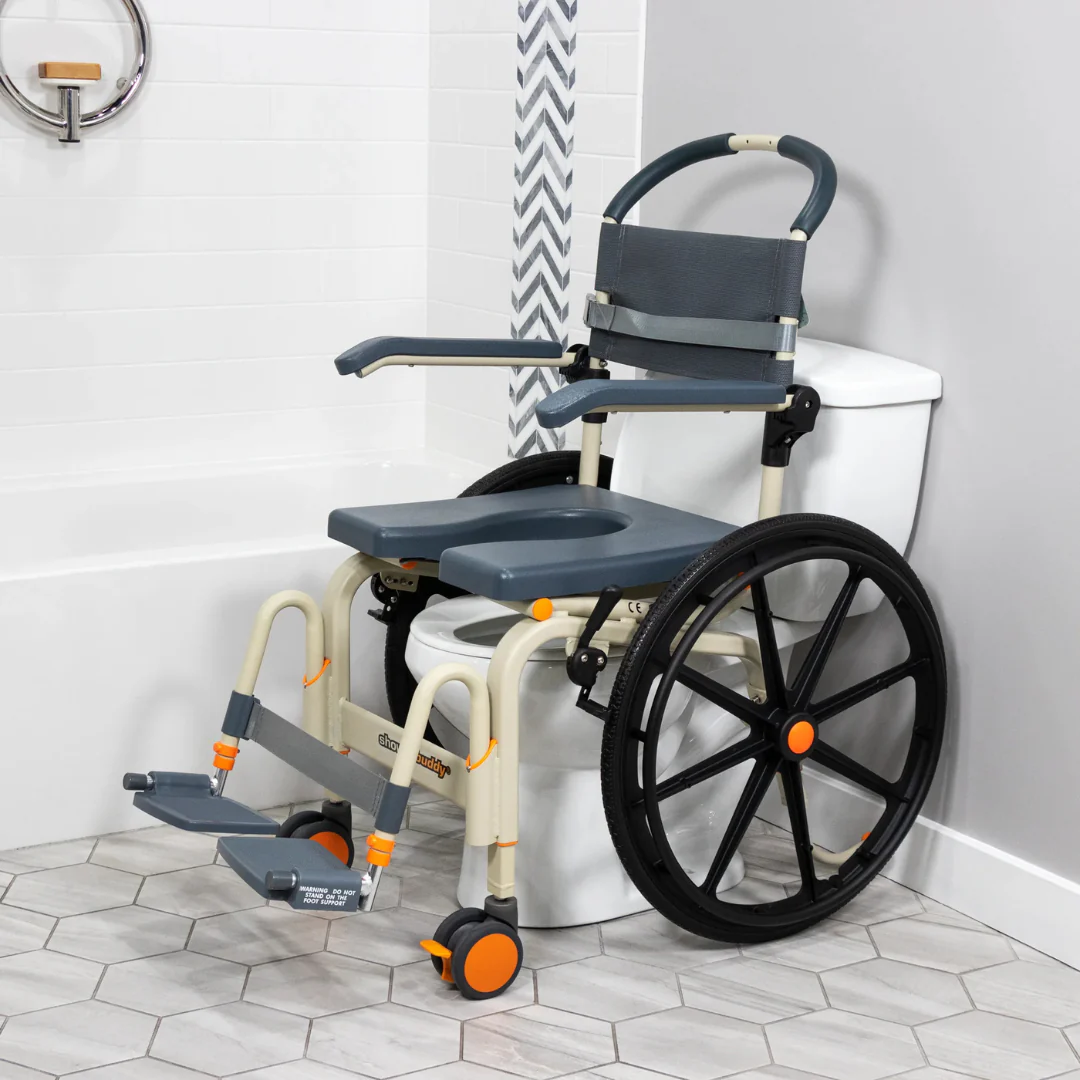 ShowerBuddy SB6W Roll-In Shower Wheelchair - Image 4