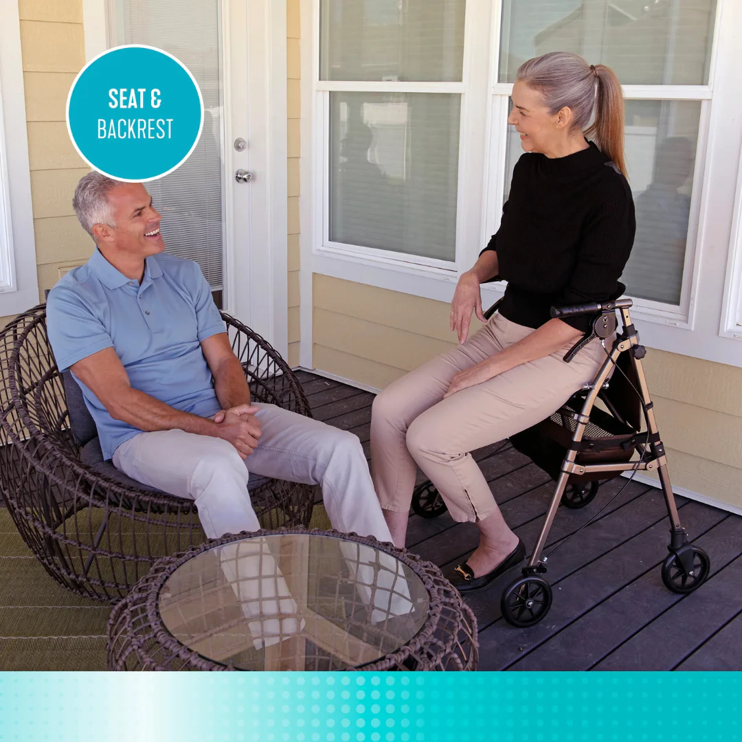 Signature Life Elite Travel Rollator - Image 6